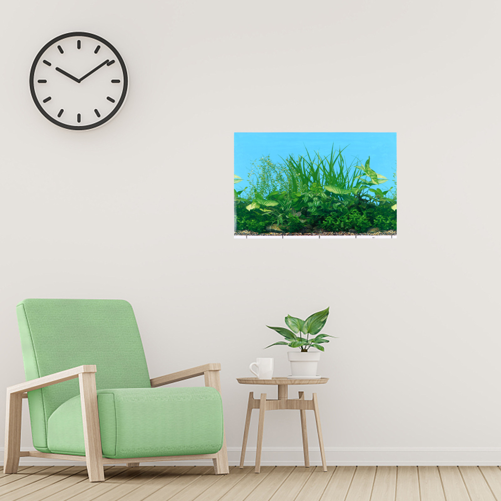 Aquarium Fish Wallpaper - Fish Tank Stickers Coral Decals Posters