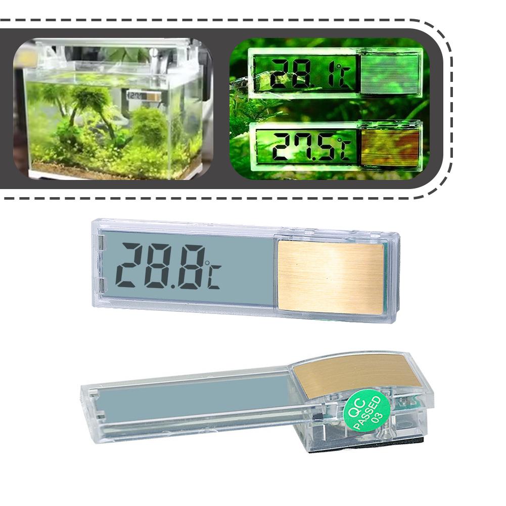 Aquarium Thermometer - 1pcs Aquarium Thermometer Electronic LCD Digital