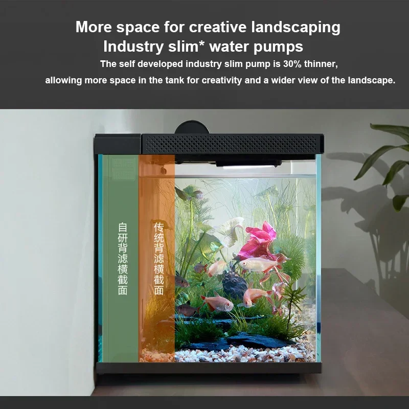 Xiaomi Mijia Smart Fish Tank W - Aquarium Xiaomi review and price