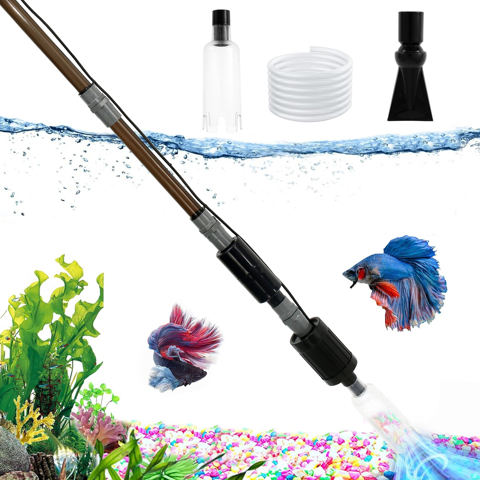 10W 6 In 1 USB Aquarium Water  - Aquarium Fish Electric review and price