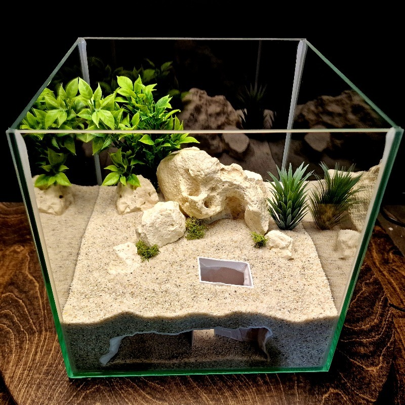 3D Printed Secret House Fish T - Aquarium Fish Hide review and price