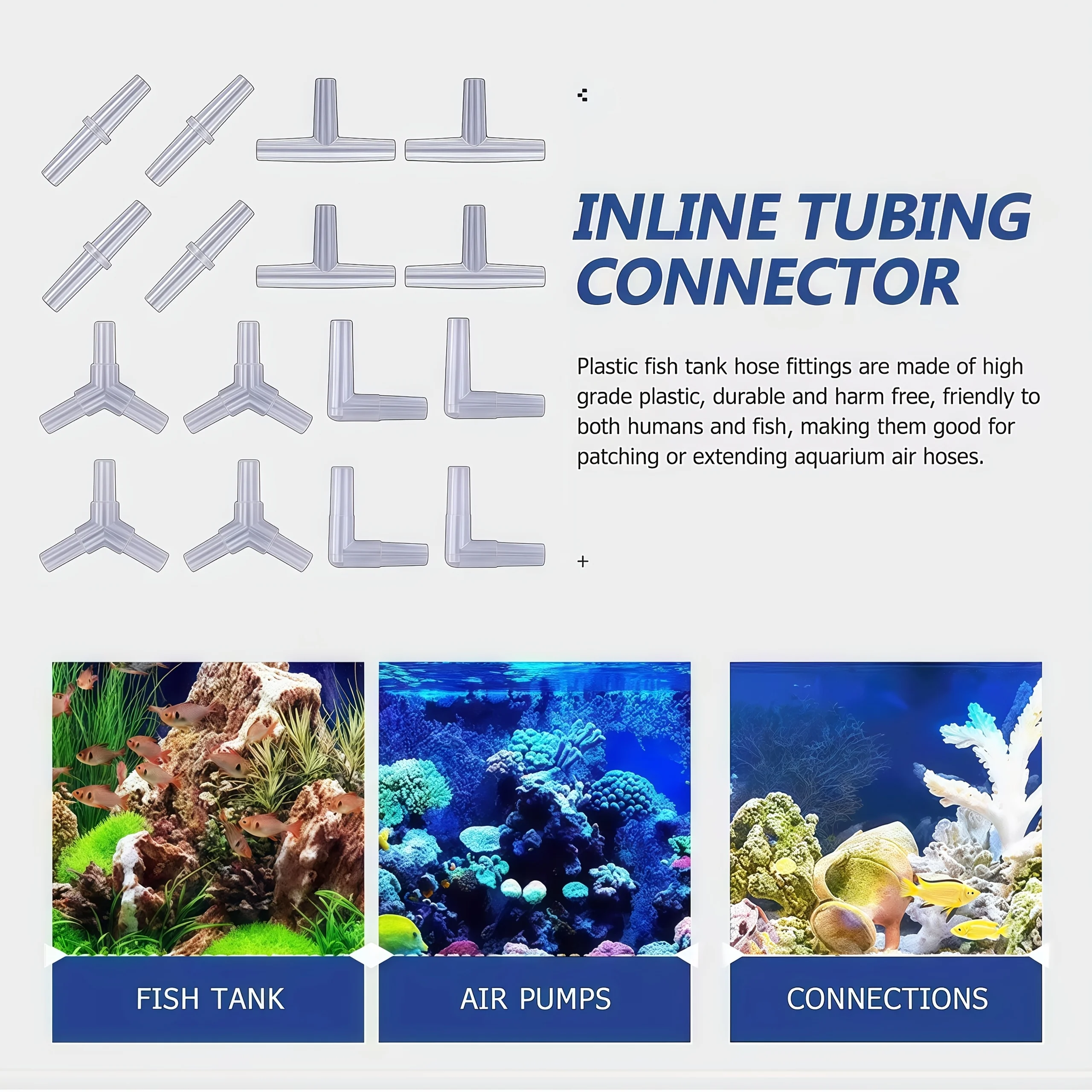 20/40Pcs Aquarium Air Pump Con - Aquarium Fish Unique review and price