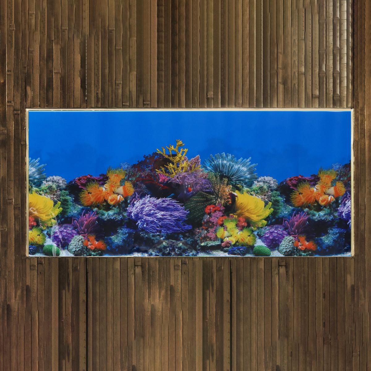 Fish Tank Backdrop Adhesive Aq - Aquarium Fish Wallpaper review and price