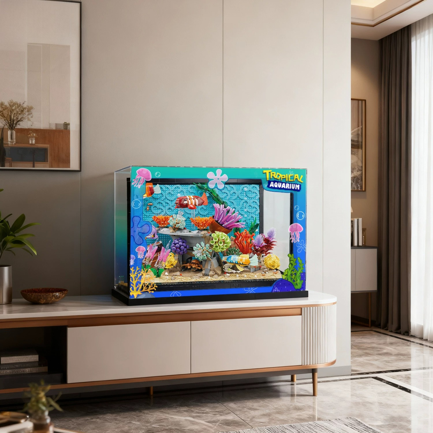 Suitable for Lego 10366 Tropic - Aquarium Fish Lego review and price
