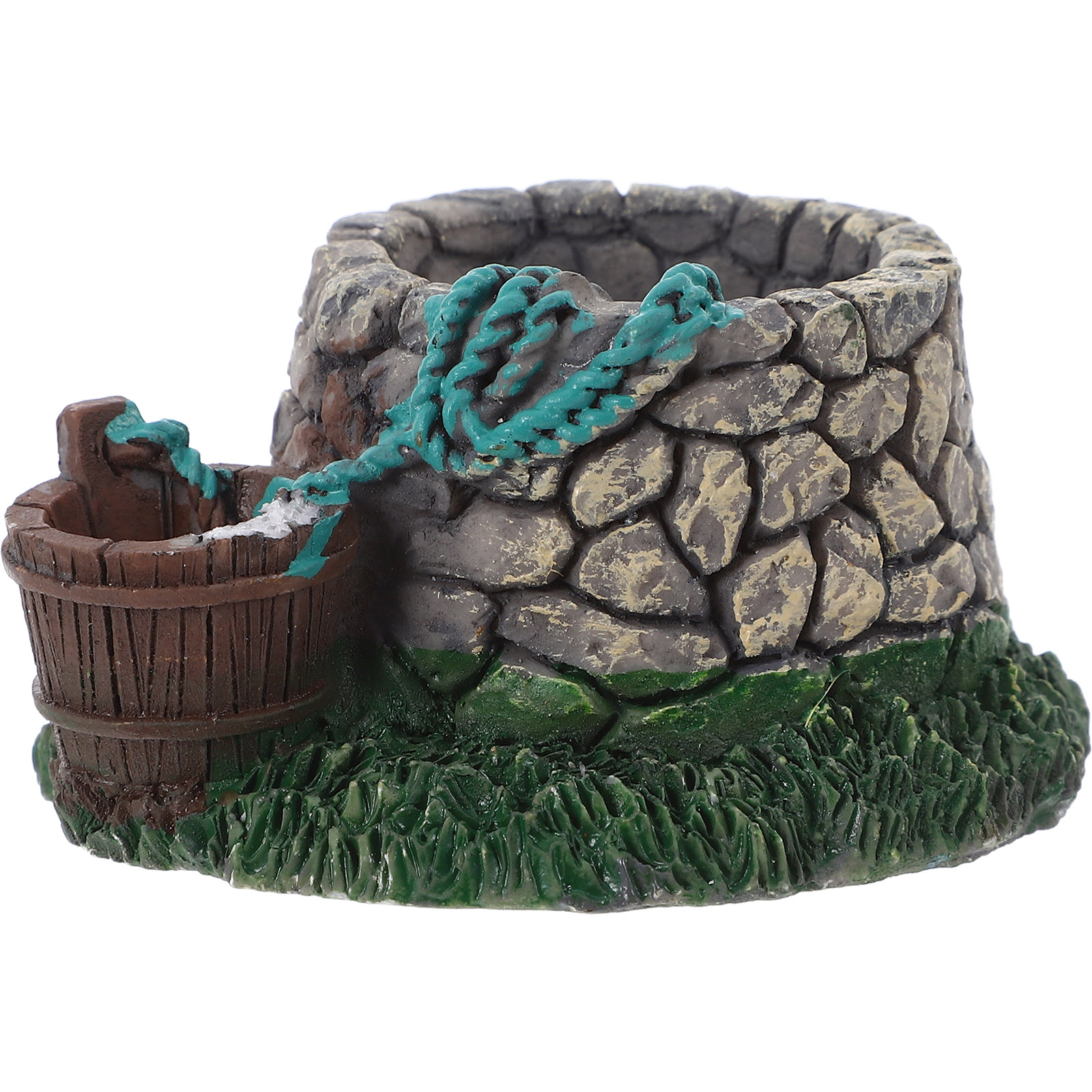 Miniature Ancient Well and Bri - Aquarium Fish Unique review and price
