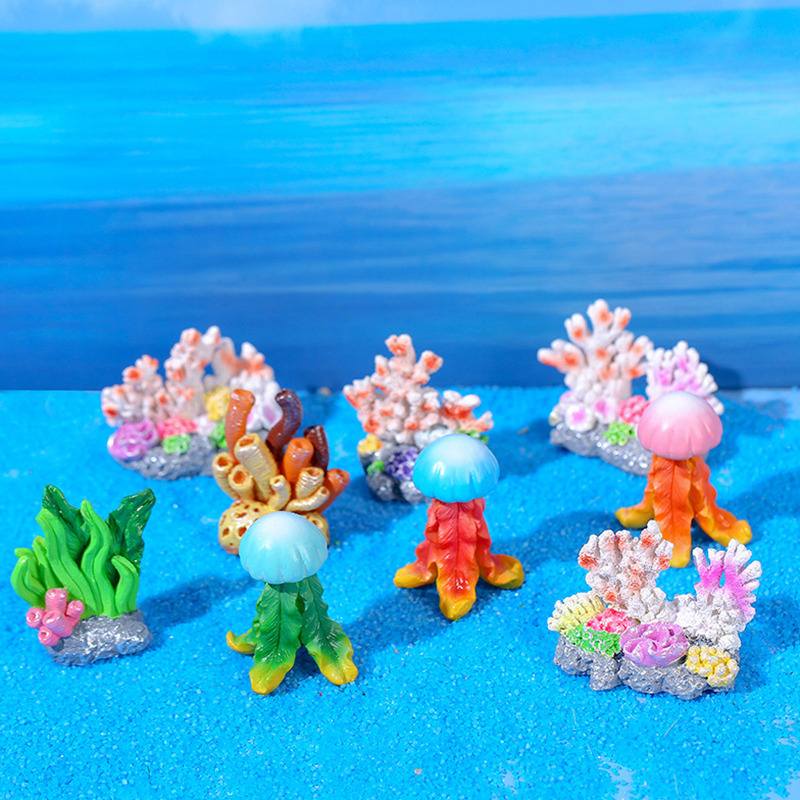 Mini Resin Fish Tank Accessori - Aquarium Fish Cartoon review and price