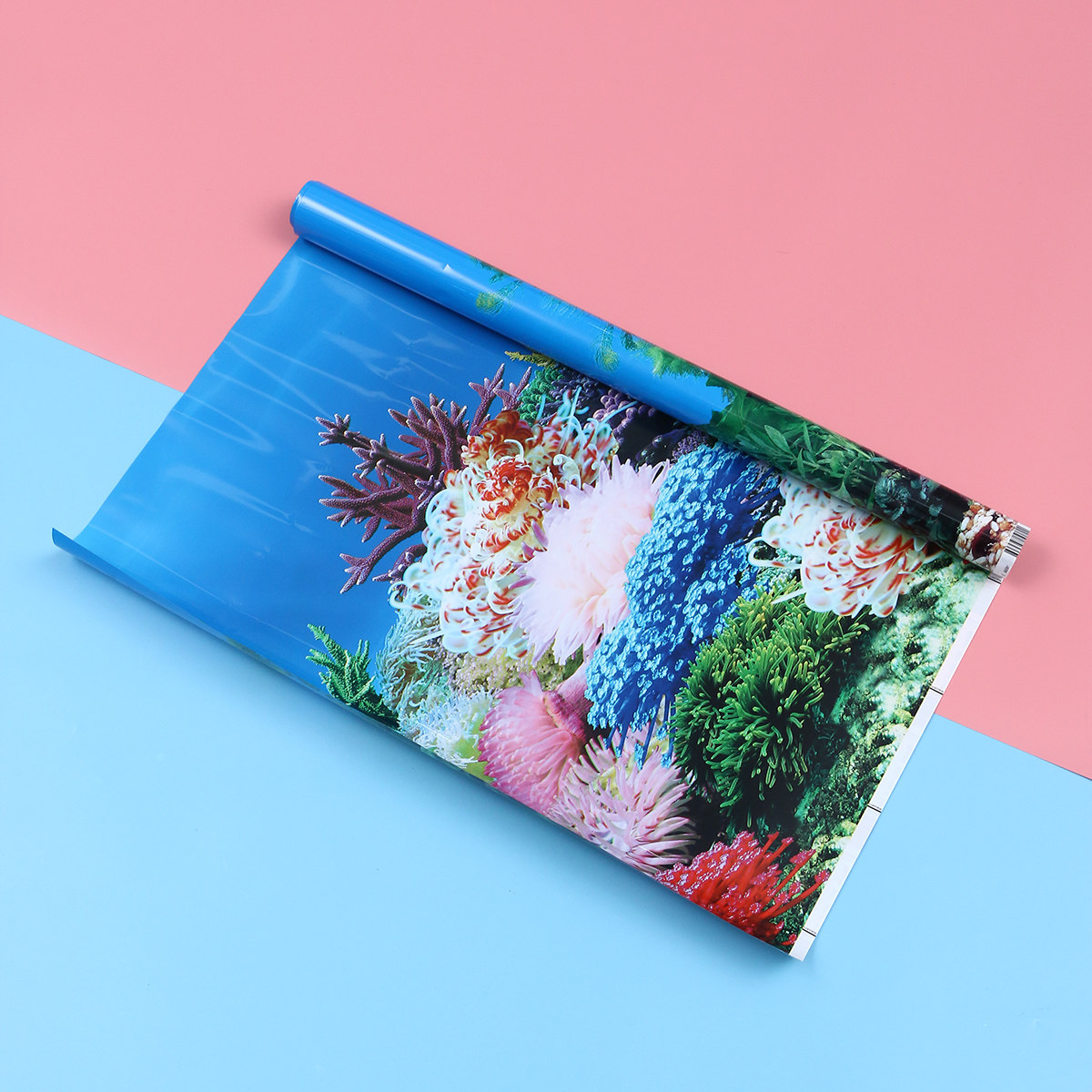 3D Aquarium Background Sticker - Aquarium Fish Wallpaper review and price