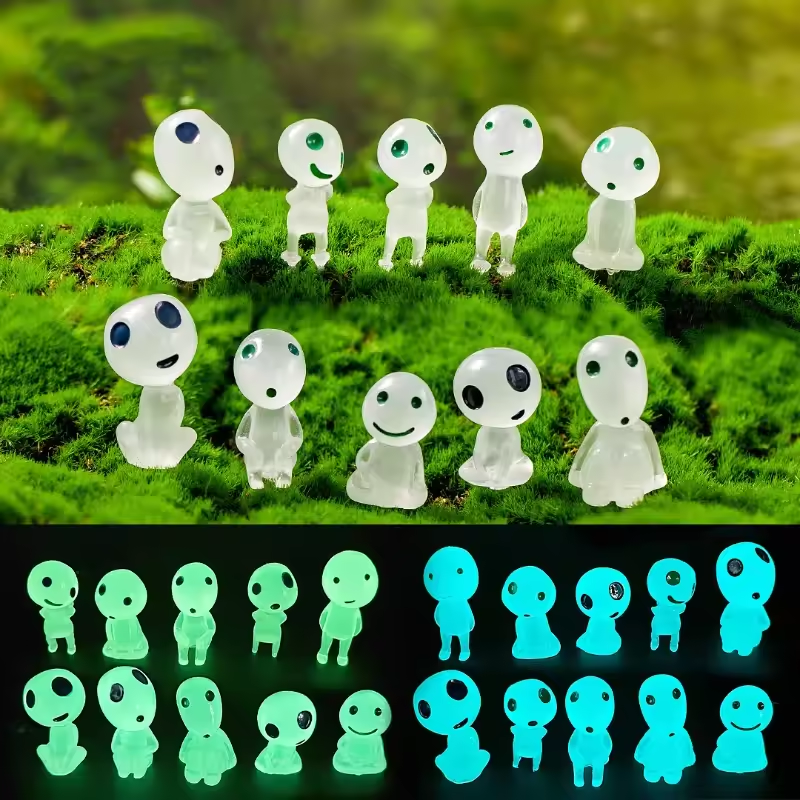 10Pcs Mini Kodama Luminous Elv - Aquarium Fish Cartoon review and price