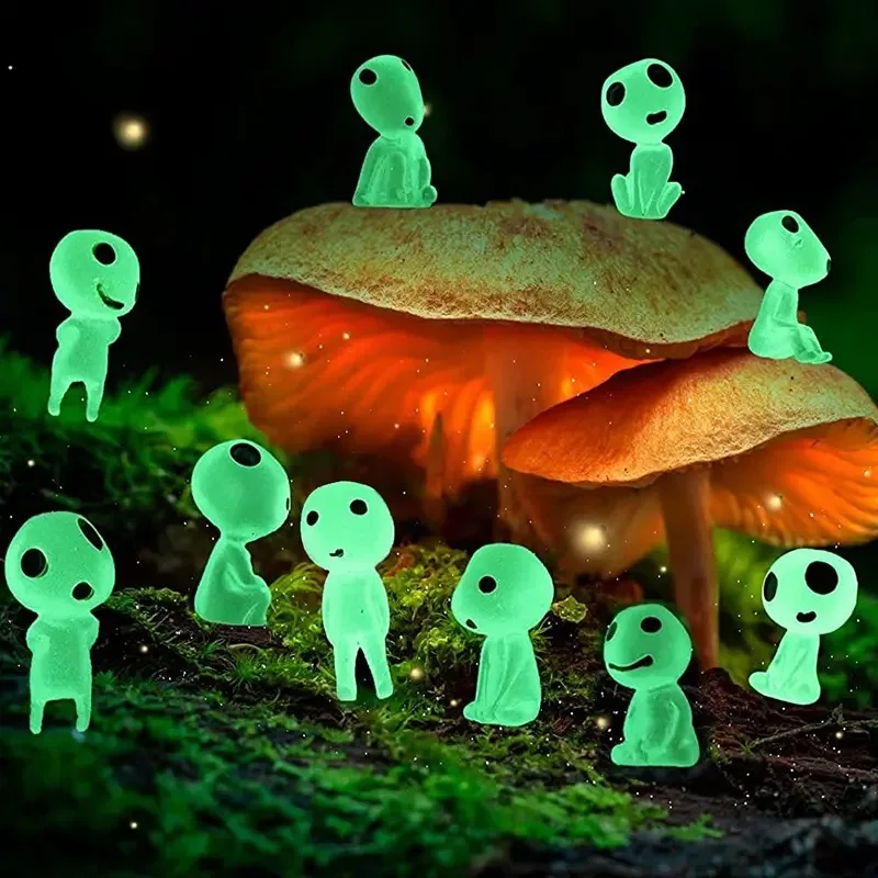 10Pcs Mini Kodama Luminous Elv - Aquarium Fish Cartoon review and price