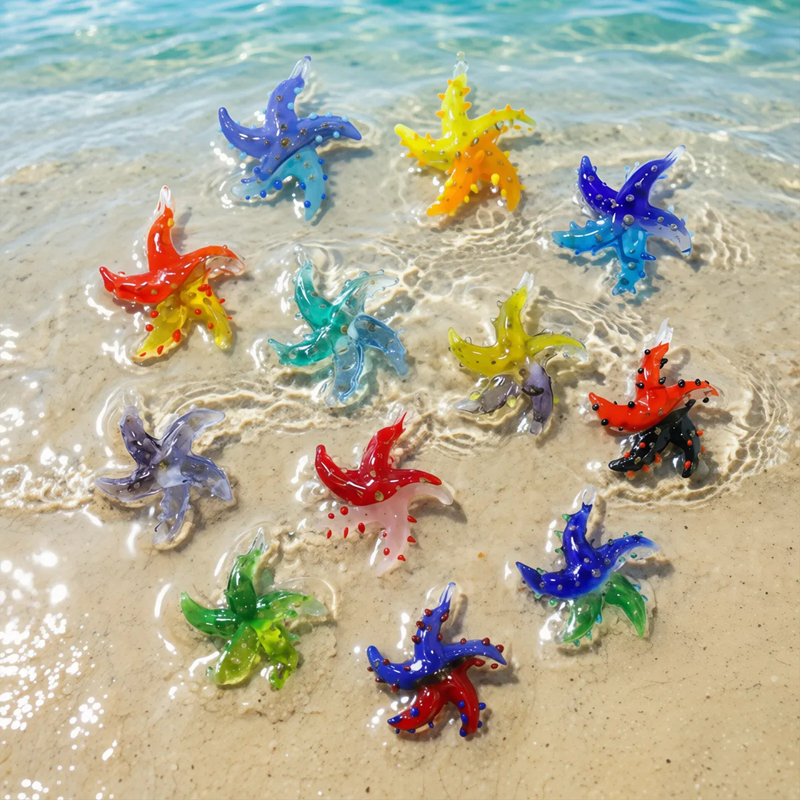 Mini Glass Starfish Pendant Co - Aquarium Fish And Supplies review and price
