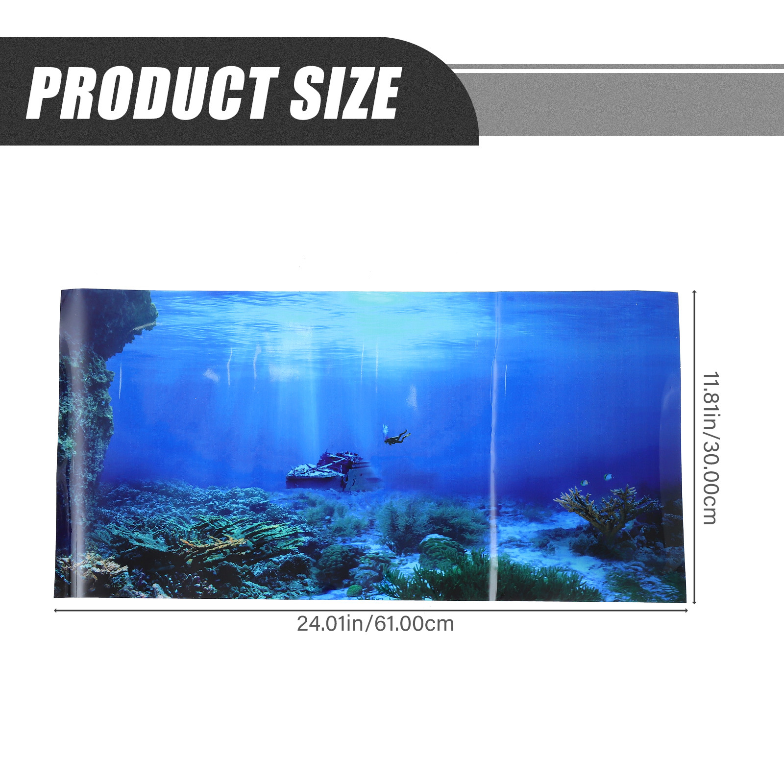 Aquarium Background Sticker Fi - Aquarium Fish Wallpaper review and price