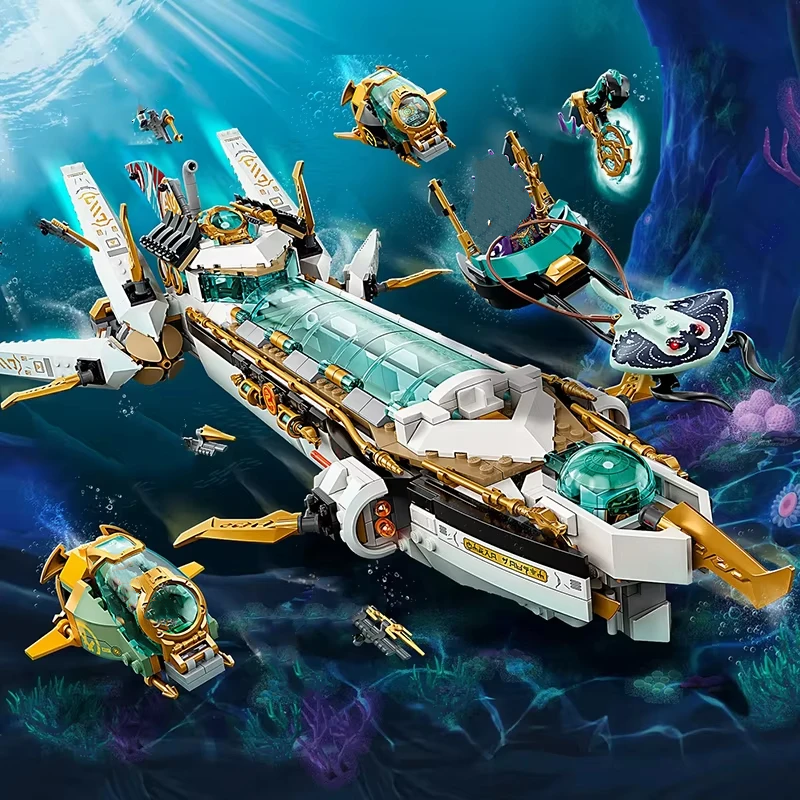 Compatible MOC Sets Ninja Seri - Aquarium Fish Lego review and price