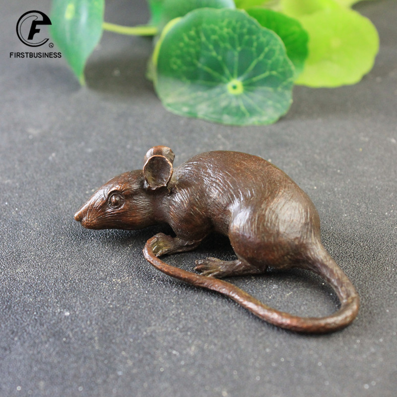 Heavy Brass BIG Rat Mouse Figu - Aquarium Fish Cartoon review and price