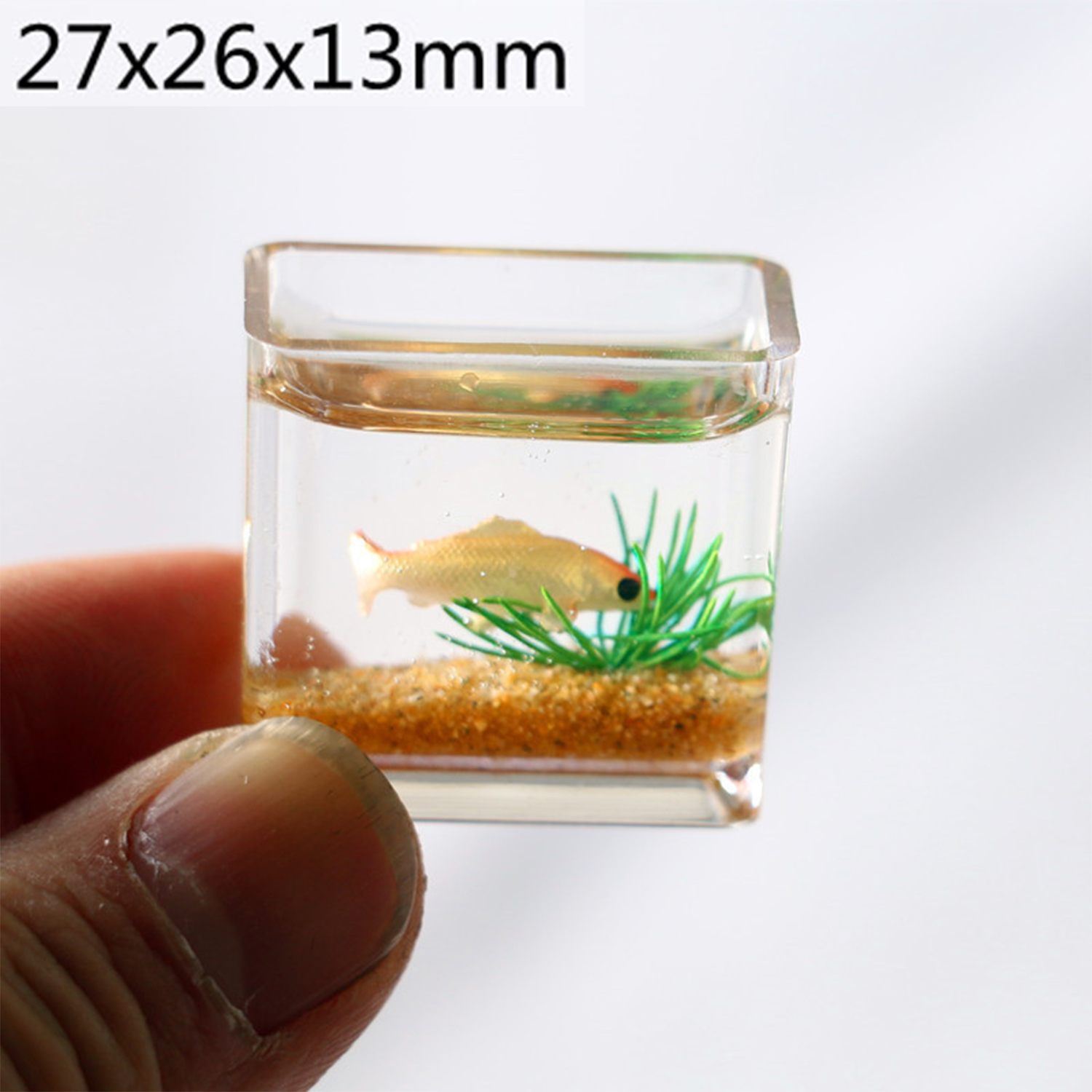 Dollhouse Miniature Glass Fish - Aquarium Fish Cartoon review and price