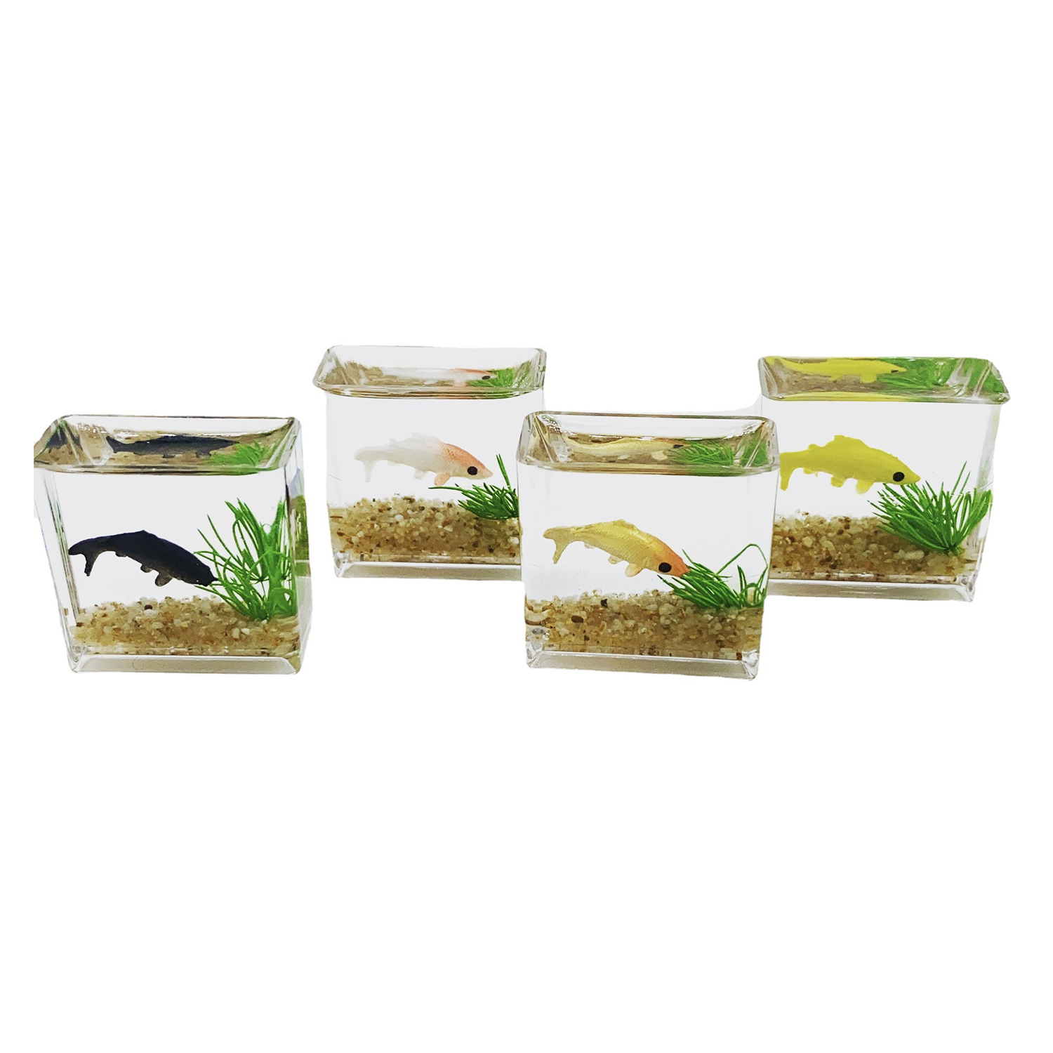 Dollhouse Miniature Glass Fish - Aquarium Fish Cartoon review and price