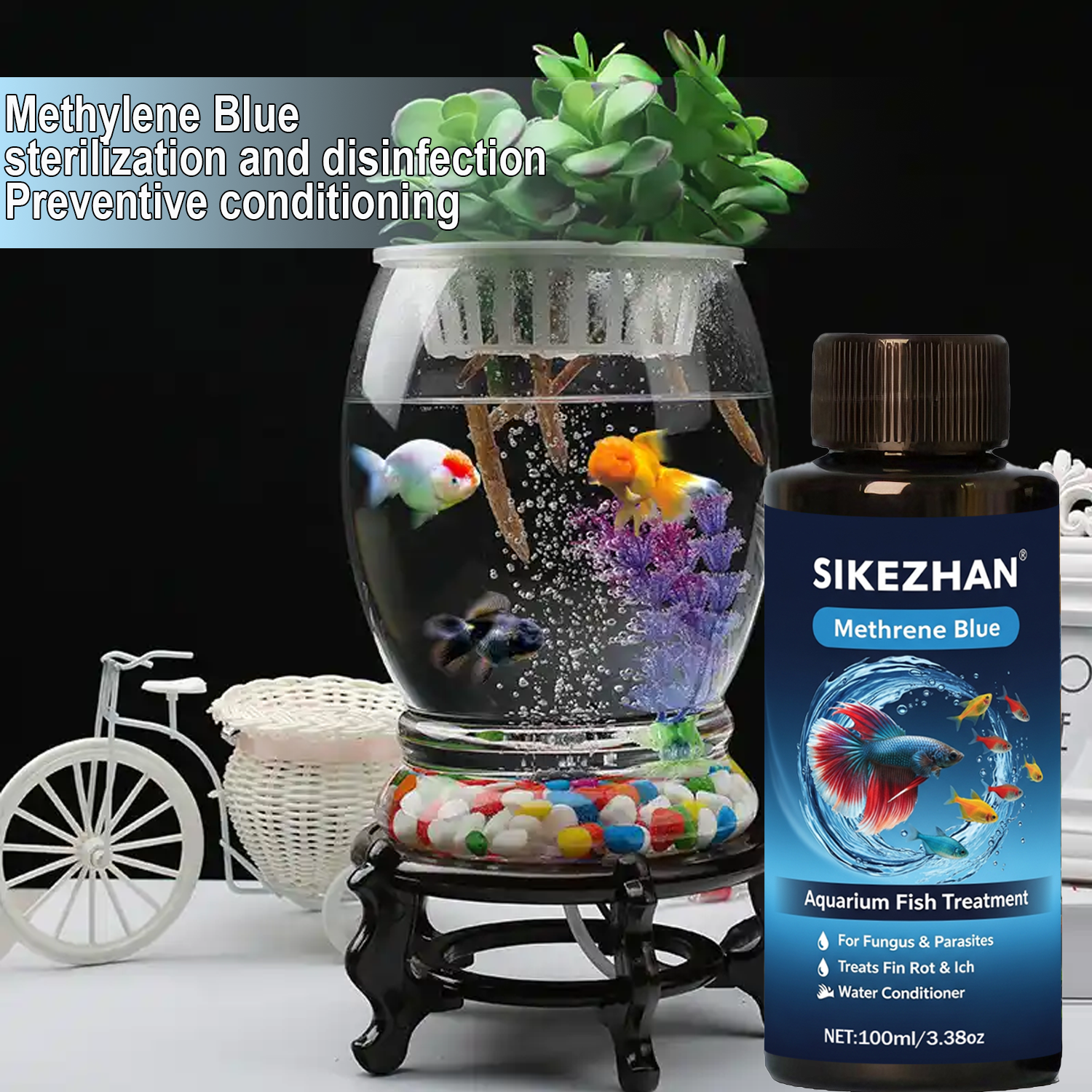 Methylene Blue Solution Aquari - Aquarium Fish Parasites review and price