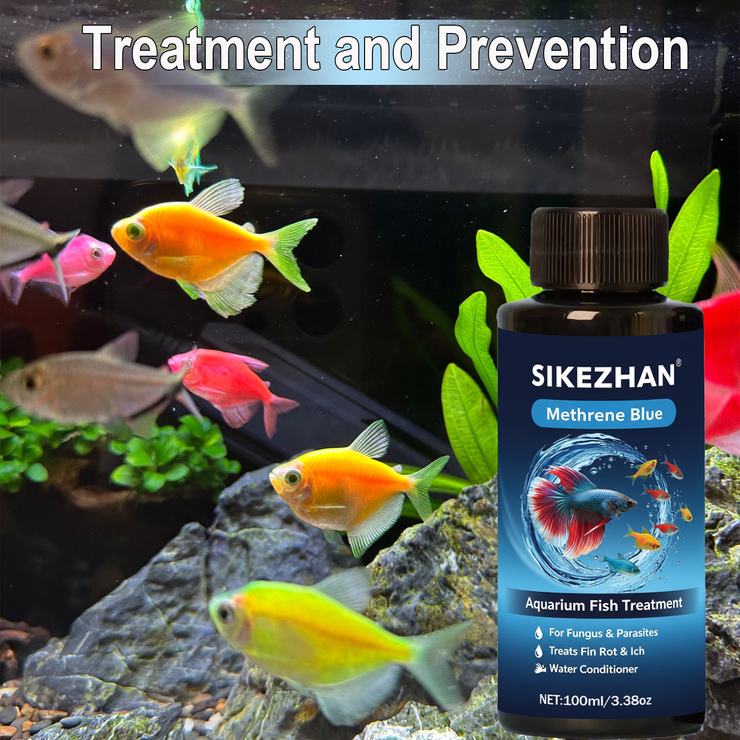 Methylene Blue Solution Aquari - Aquarium Fish Parasites review and price