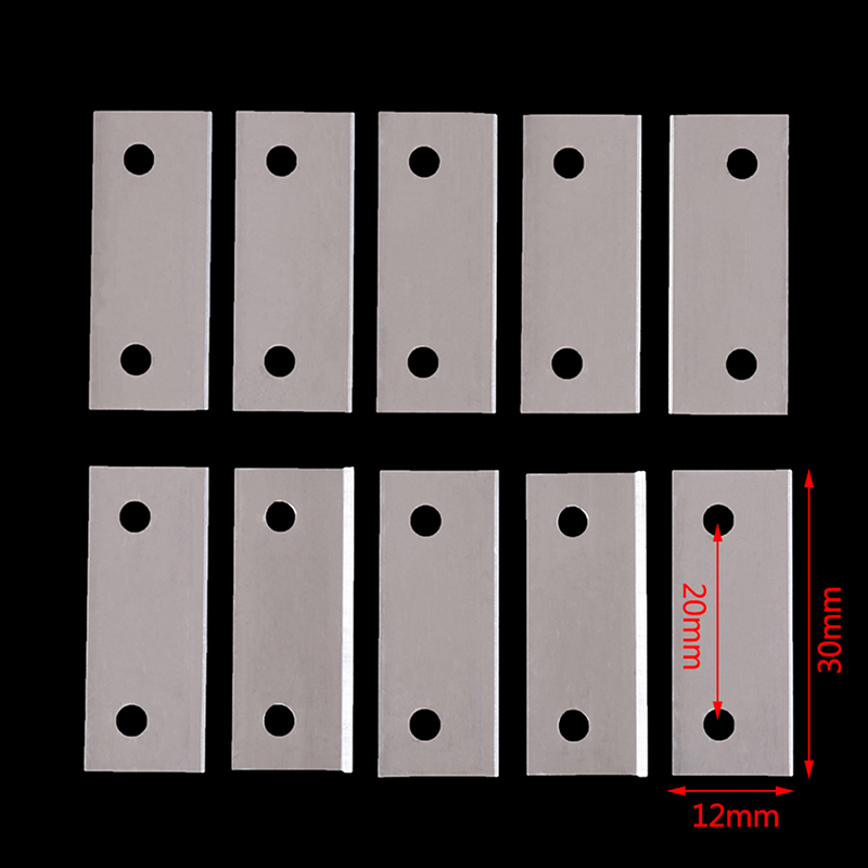 10Pcs  Metal Network Clamp Bla - Algae Scraper Blade review and price