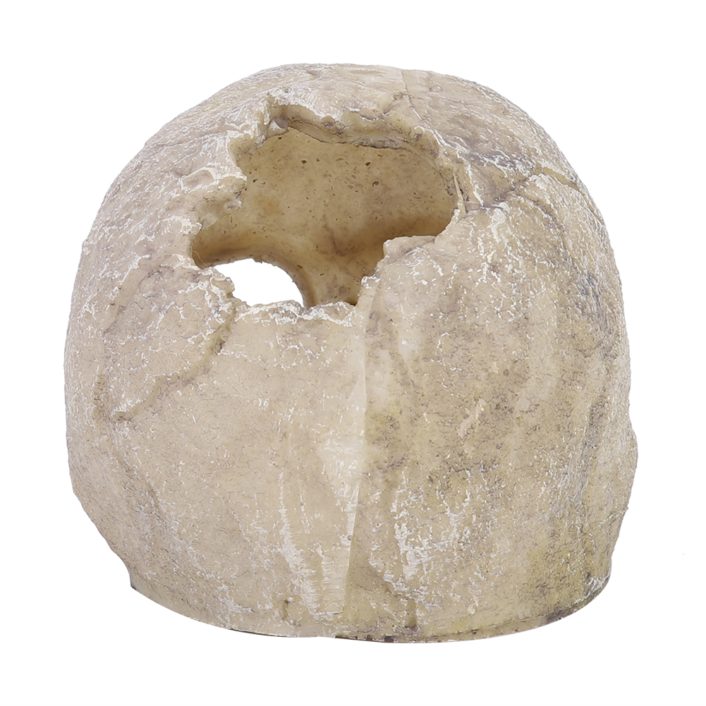Resin Simulated Head Bone Skul - Aquarium Fish Hide review and price