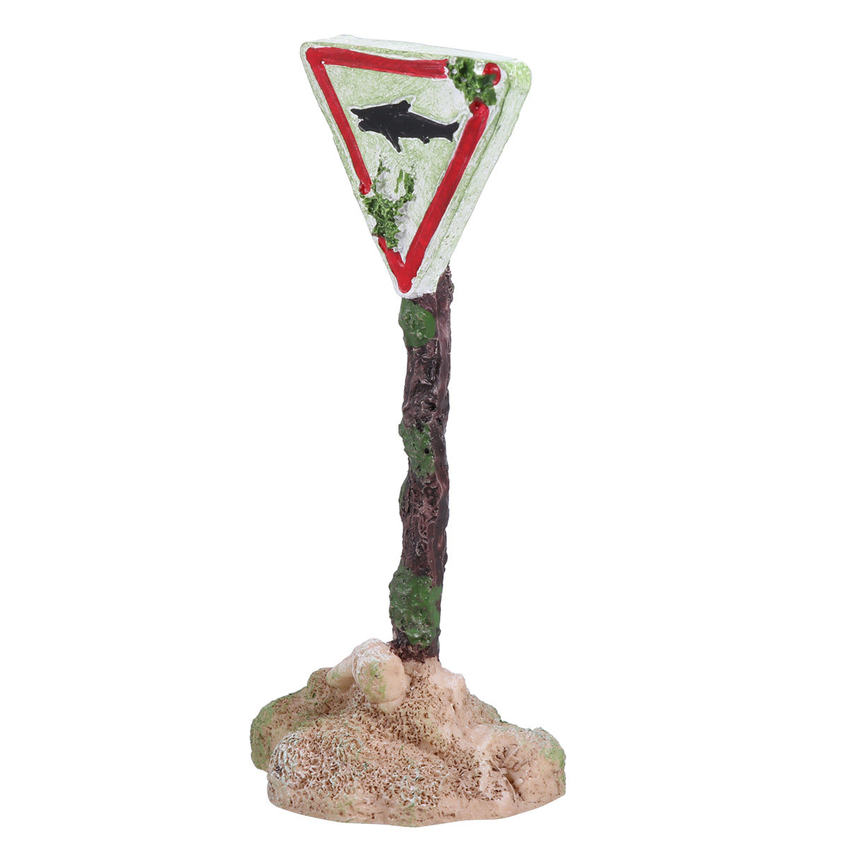 Cartoon Resin Fish Tank Warnin - Aquarium Fish Unique review and price