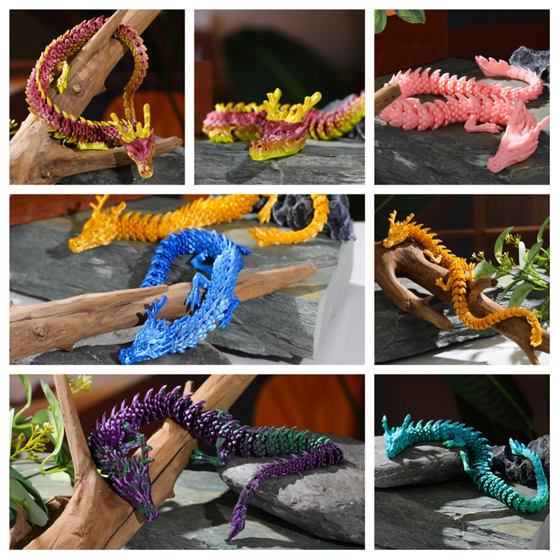 3D Printed Conjoined Dragon Or - Aquarium Fish Cartoon review and price