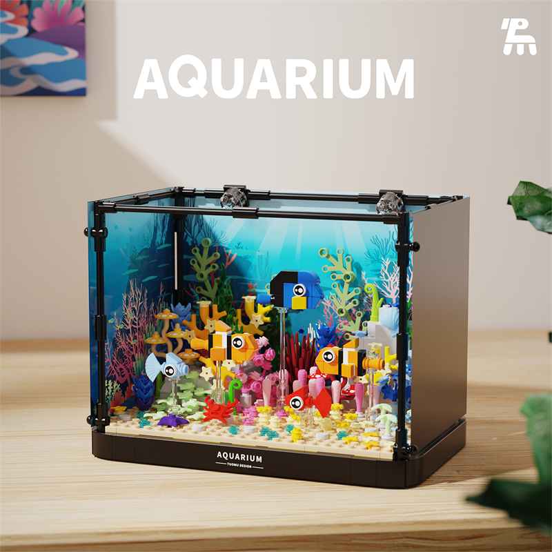 Aquarium building blocks fish  - Aquarium Fish Lego review and price
