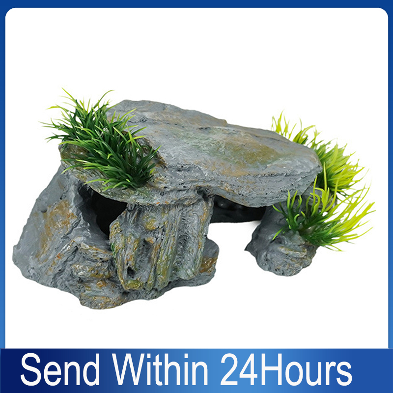 Reptile Rock Hide Cave Natural - Aquarium Fish Hide review and price