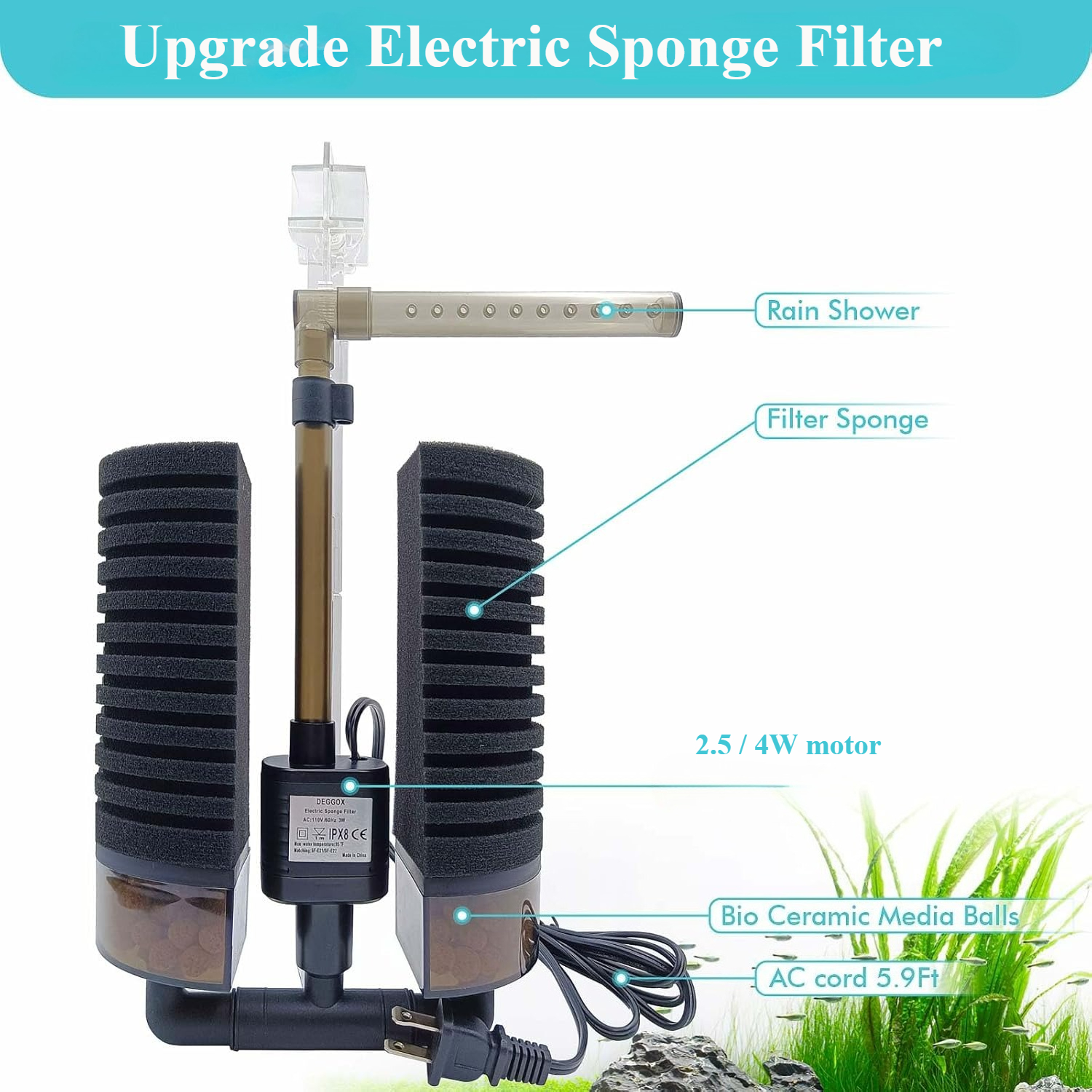 3-IN-1 Clip on Electric Power  - Aquarium Fish Electric review and price