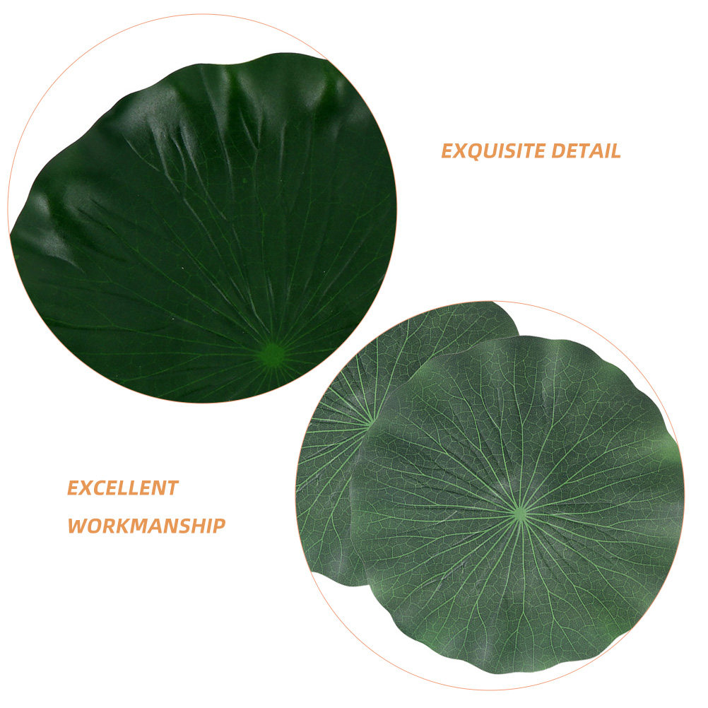 3Pcs Eva Lotus Leaves Vivid Fl - Aquarium Fish In Pond review and price
