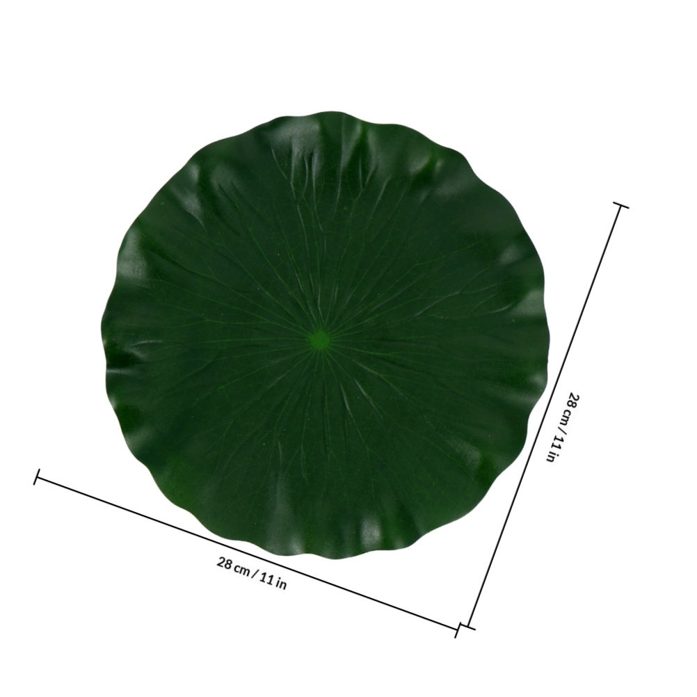 3Pcs Eva Lotus Leaves Vivid Fl - Aquarium Fish In Pond review and price