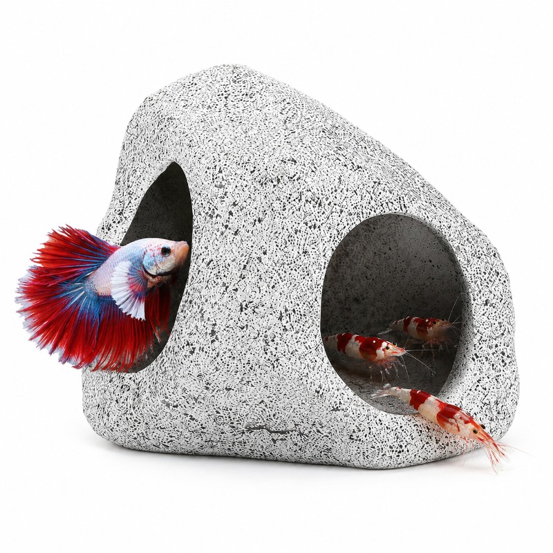 Aquarium Rock Cave Hideout, Ce - Aquarium Fish Hide review and price