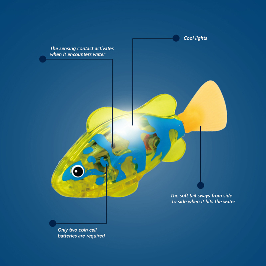 Baby Bath Light-Up Sensor Elec - Aquarium Fish Electric review and price